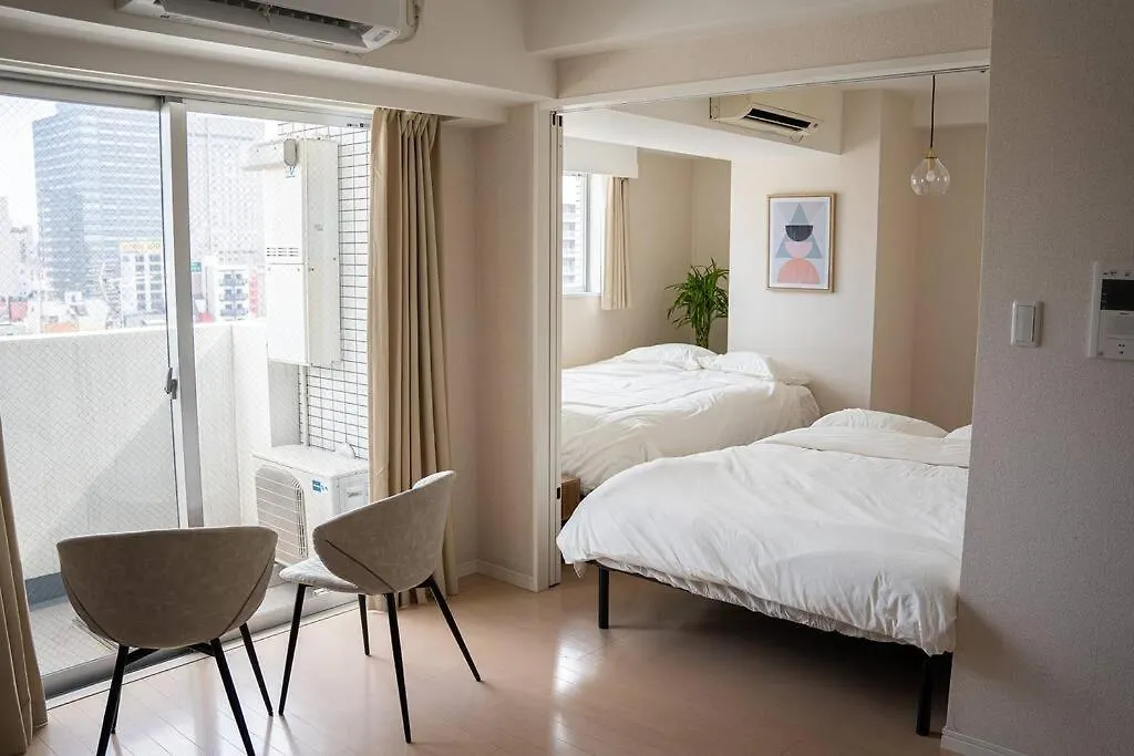 Apartmán 眺望抜群 高層階 錦糸町駅徒歩5分【浅草,秋葉原,新宿,成田,羽田アクセス】プロジェクタwifi完備 Prefektura Tokio